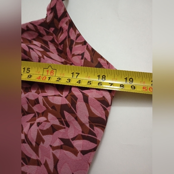 Dressbarn 100% Silk Halter Dress Size 14 - Picture 7 of 7